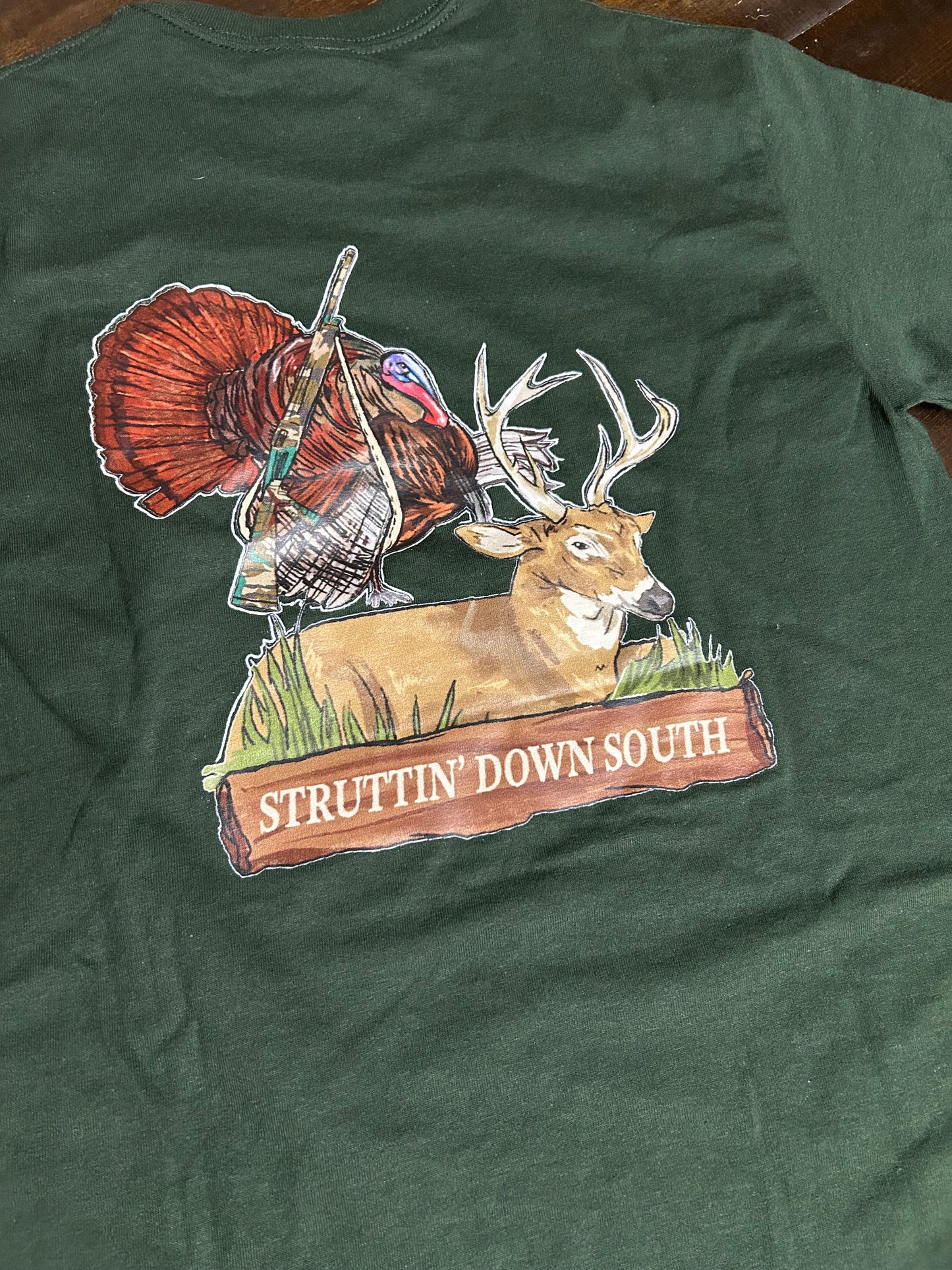 Deer Huntin' Pocket Tee