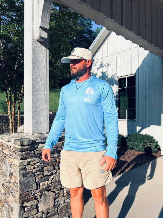 Hooded Long Sleeve Fishing Shirt