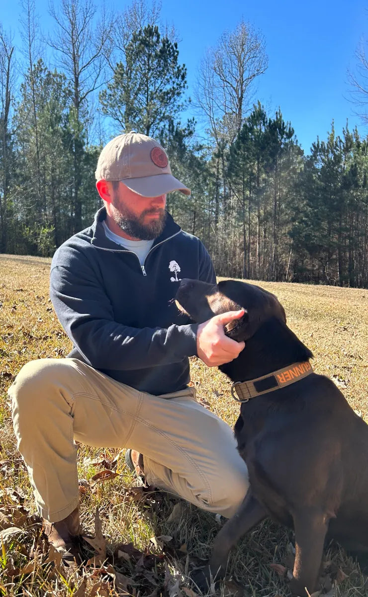 Black Quarter Zip Pull Over