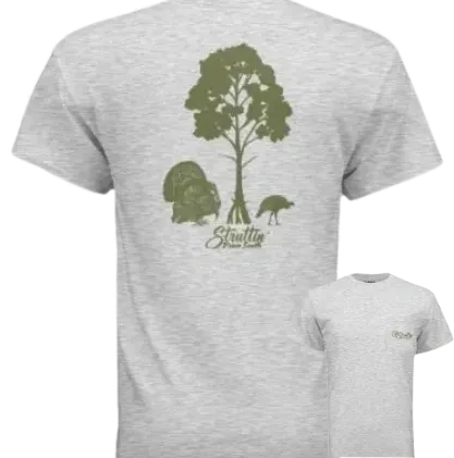 Turkey’s and Tree Pocket T-Shirt