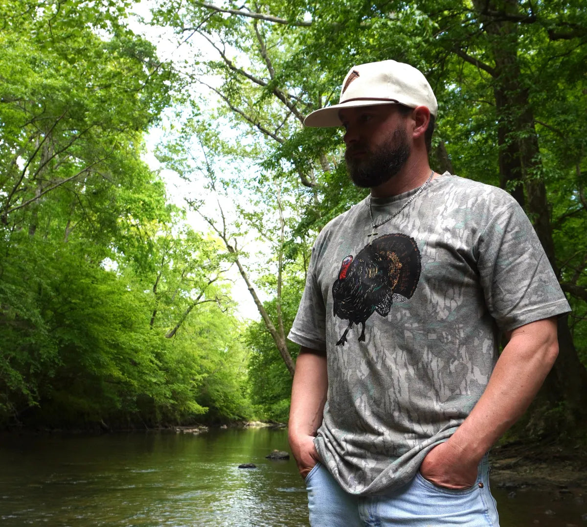 "The Strutter" Mossy Oak Vintage Tee