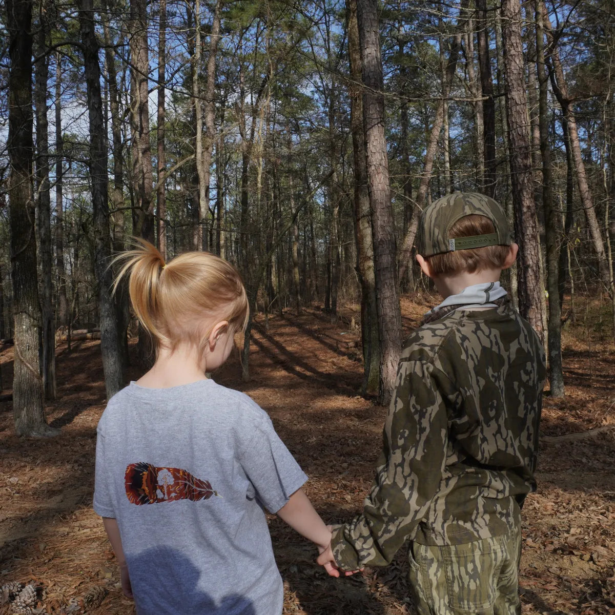Grey Feather Youth Tee