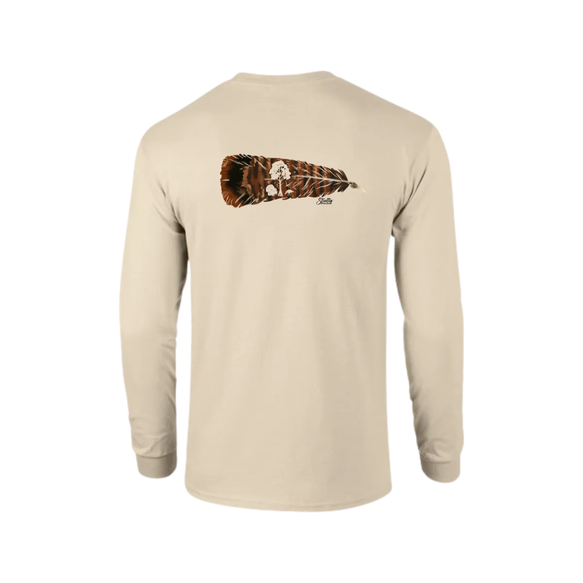 Long Sleeve Feather Tee