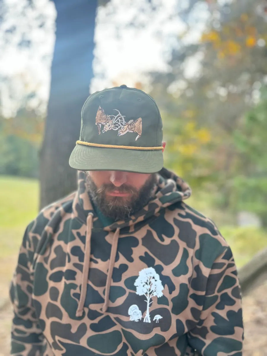 Fighting Bucks Rope Hat
