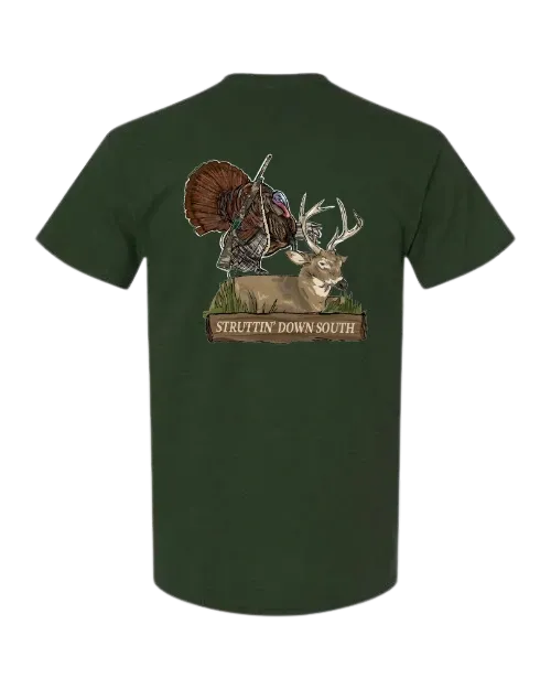 Deer Huntin' Pocket Tee