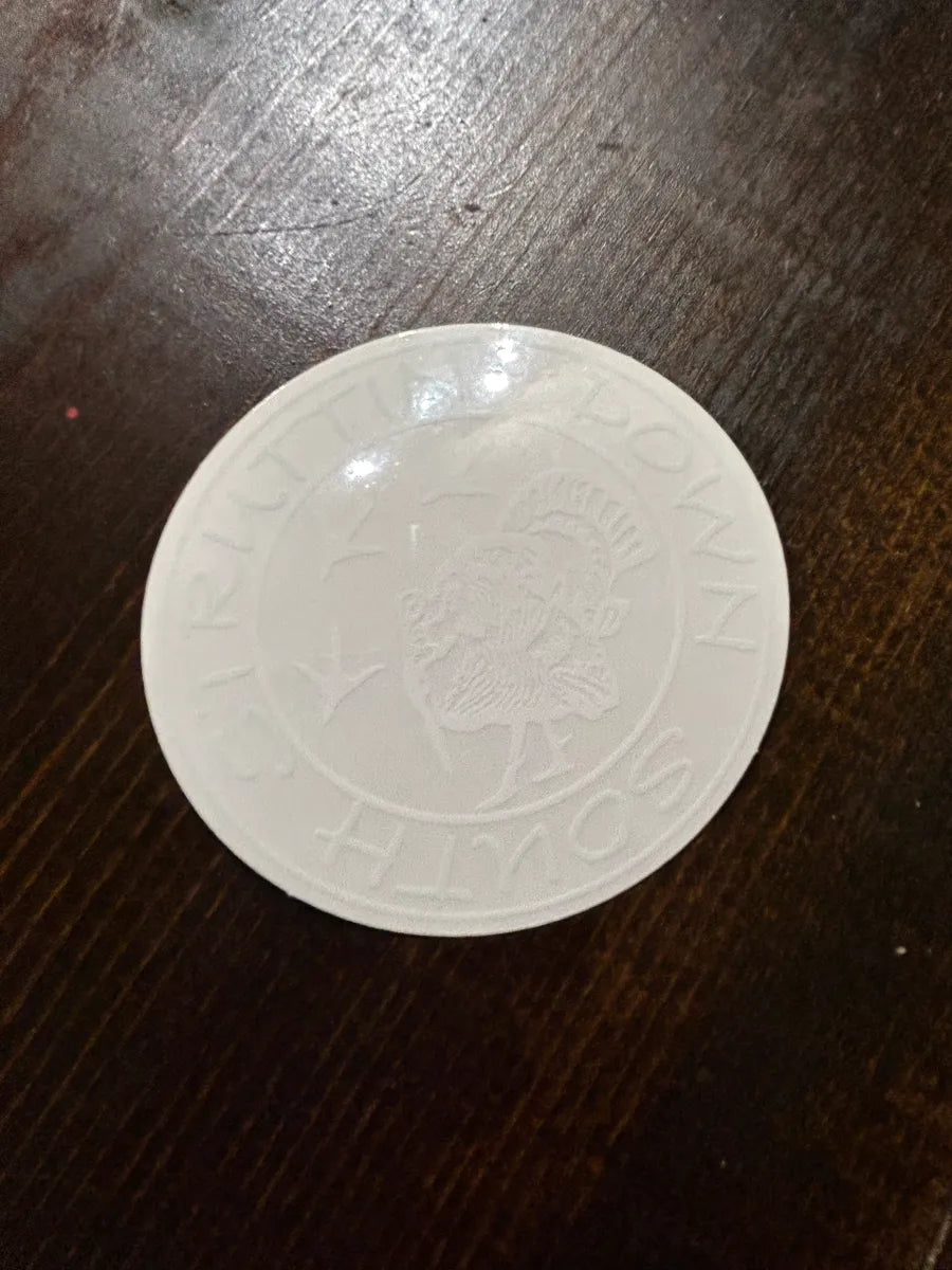 White SDS Logo Decal