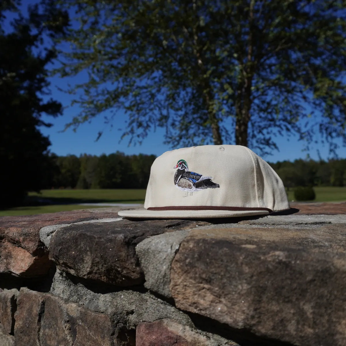 "The Woody" Creme Rope Hat