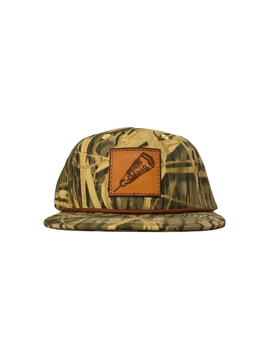 Feather Shadow Grass Rope Hat