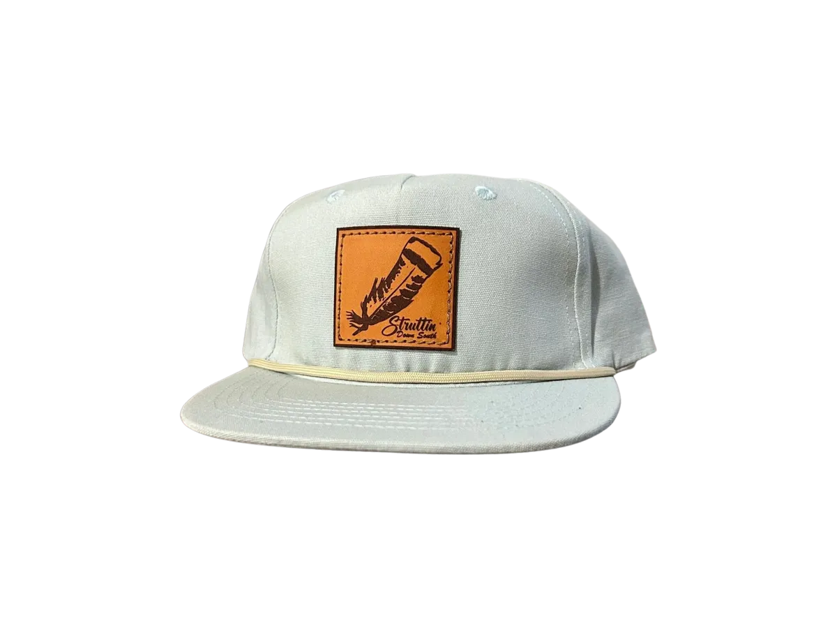 Feather Tarpon Rope Hat